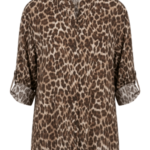 camisa leopardo